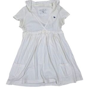 Abercrombie and Fitch Women’s Y2K Vintage White Top